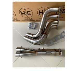 Coletor Escape HEROS K-SWAP 4-1 MEGAFONE V-Band 76mm