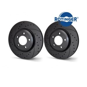 Discos ROTINGER 4x282mm Pinça Integra Ranhurados/ Perfurados
