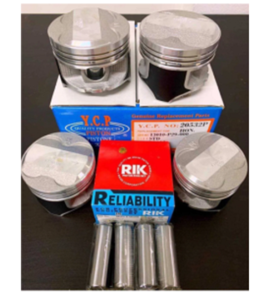 Pistons YCP P29 75.5mm D15/D16