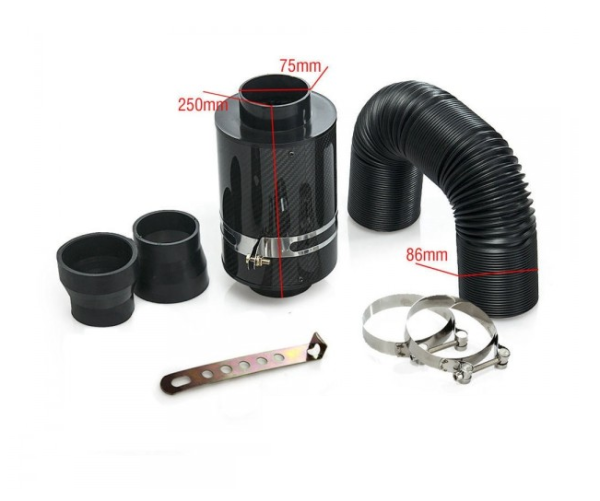 Kit Admissão Universal Com Filtro Conico
