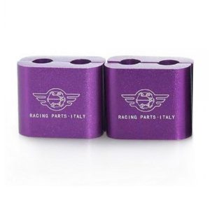 Apoios Cabos Velas Roxo 3 units