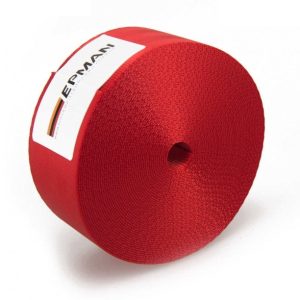 Rolo Cinto Segurança 10 metros Vermelho