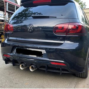 Difusor Traseiro VW GOLF 6 R 2008-2012