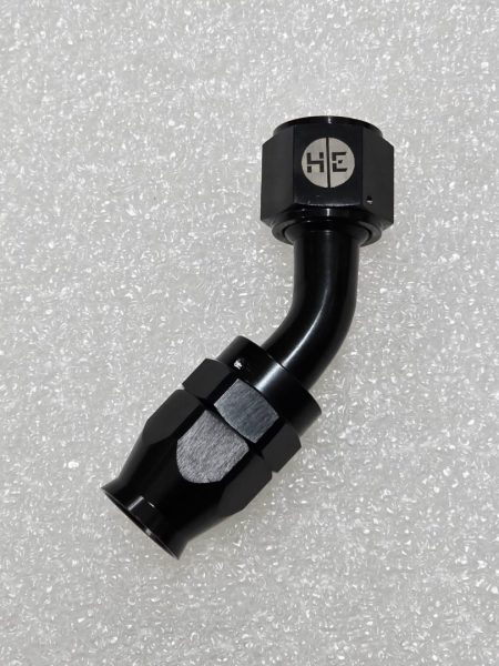 Adaptador AN10 45º Mangueira PTFE