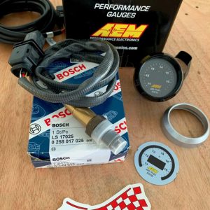 Kit AEM Wideband UEGO AFR com sonda BOSCH