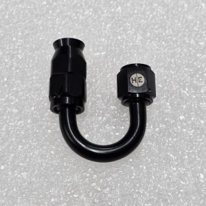 Adaptador AN6 180º Mangueira PTFE