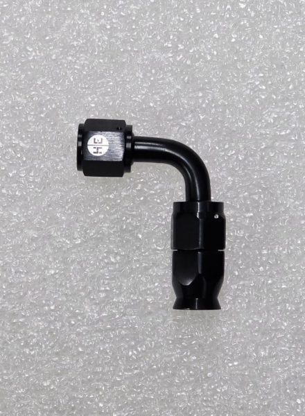 Adaptador AN6 90º Mangueira PTFE