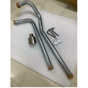 Linha Escape 60mm IBIZA 6L 1.9 TDI Com ponteira CUPRA