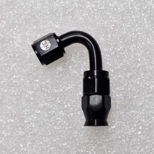 Adaptador AN8 120º Mangueira PTFE