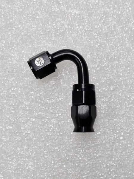 Adaptador AN8 120º Mangueira PTFE