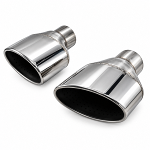 Ponteiras Estilo RS 63mm/155mm para Golf 5/6/7 Ibiza