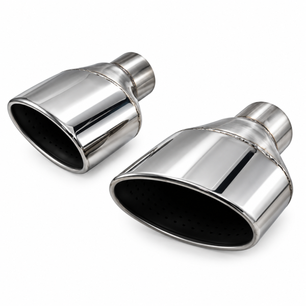 Ponteiras Estilo RS 63mm/155mm para Golf 5/6/7 Ibiza