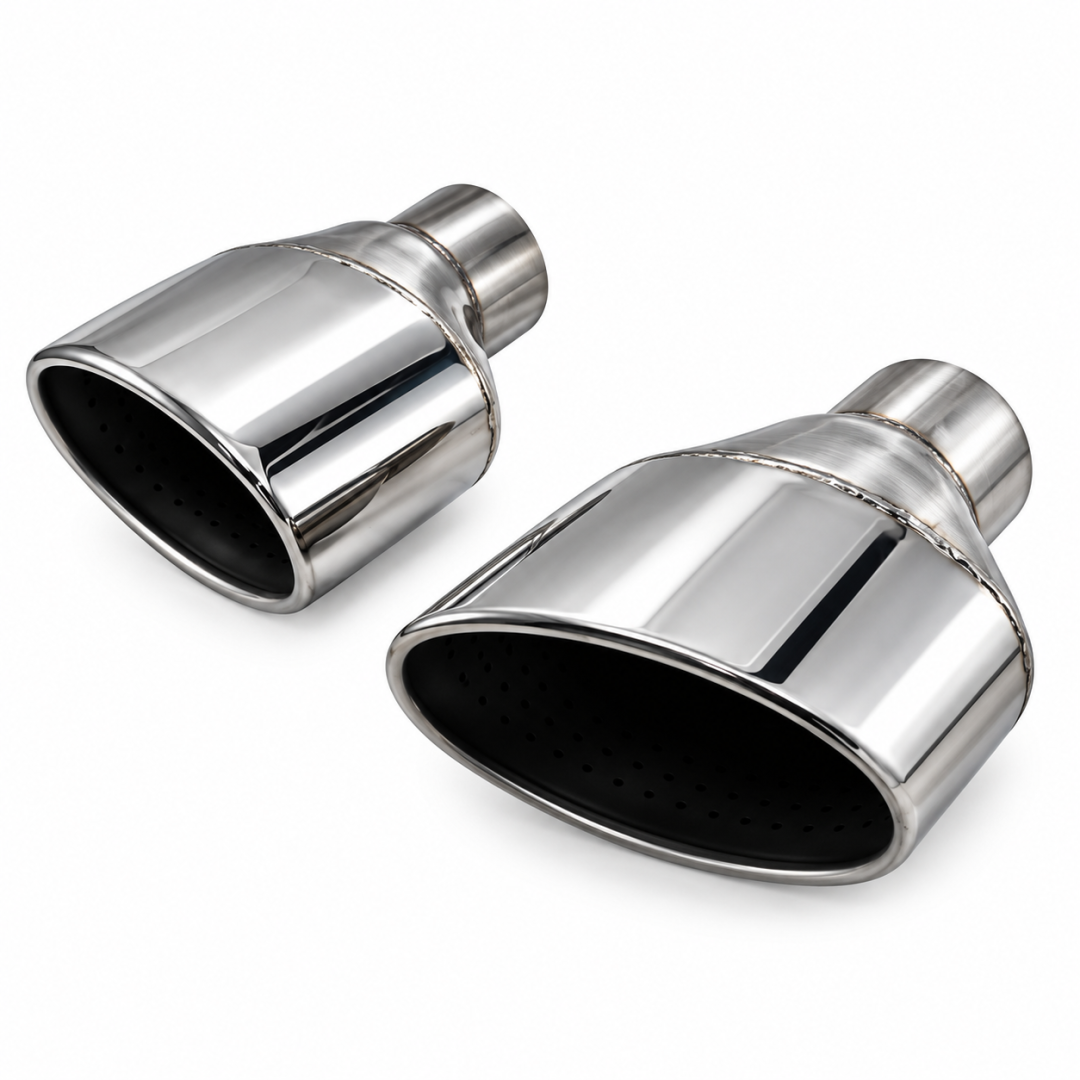Ponteiras Estilo RS 63mm/155mm para Golf 5/6/7 Ibiza - Image 1